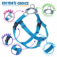 2 Hounds Design Freedom No Pull Harness USA-made durability and American craftsmanship.