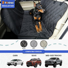 4Knines quilting on 600D fabric adds durable, premium texture.