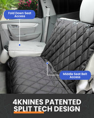 4Knines non-slip backing prevents shifting on the move