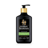 Barkin & Meowson deshedding dog shampoo bottle ready for grooming double coats.