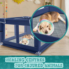 XVISHX outdoor setup demonstrates lightweight, portable design for outdoor play.
