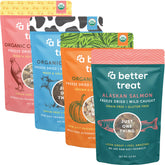 A Better Treat freeze-dried pumpkin dog treat for gentle digestion and flavor