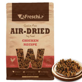 A Freschi srl air-dried dog food kibble with real chicken aroma for flavor.