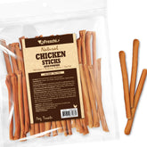A Freschi srl Chicken Dog Treats front pack showing real chicken for tasty rewards