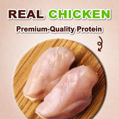 A Freschi srl grain-free chew promotes gentle digestion for dogs.