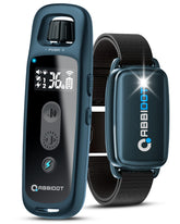 ABBIDOT shock collar remote for training at distance with safe, adjustable stimulation