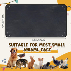 Abbylike waterproof pet mat easy to wipe clean after messes.