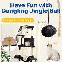 ABCPET sisal scratching posts help satisfy scratching instinct