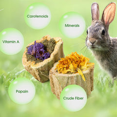 Abizoo calendula petals add calming scent during treat time