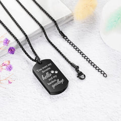 ABOOXIU non-engraving urn pendant with pawprint design for subtle memorial.