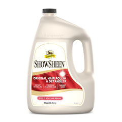Absorbine ShowSheen refill jug front view for easy long-term grooming