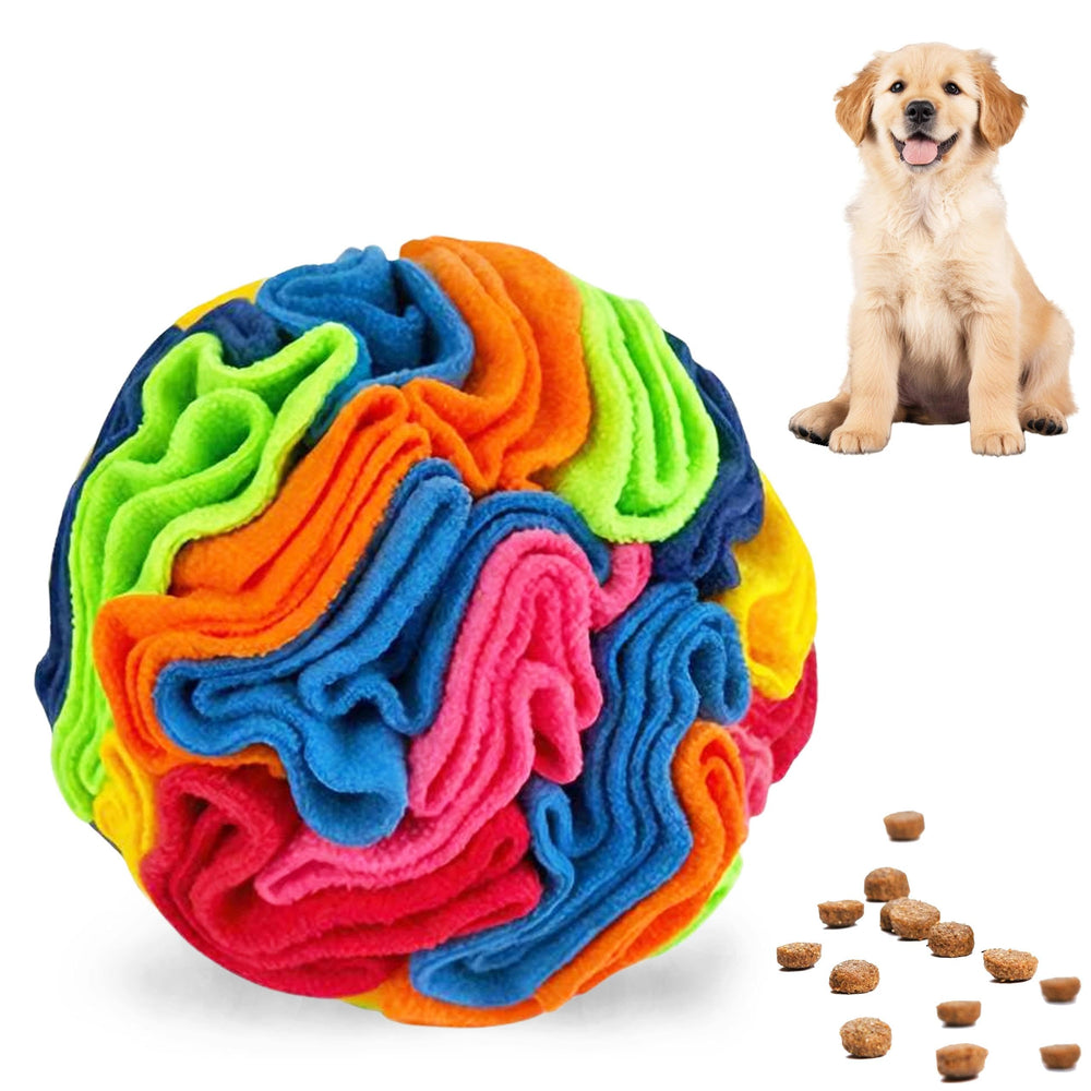 ABUUL ABULL 5.9-inch snuffle ball for dogs boosts sniffing play