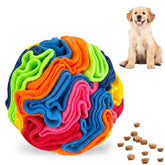 ABUUL ABULL 5.9-inch snuffle ball for dogs boosts sniffing play