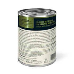 ACANA bone broth image highlights moisture-rich meal for easy chewing.