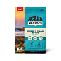 ACANA Classics Salmon Barley Dry Dog Food bag for daily balanced nutrition.