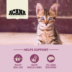 ACANA First Feast chicken ingredient visual with fresh free-run poultry
