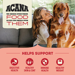 ACANA Freeze-Dried Coating Closeup—delicious flavor boost dogs crave