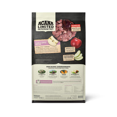 Visual emphasizing 65 percent animal ingredients for active dogs in ACANA Singles