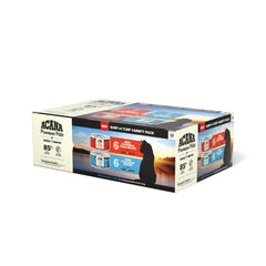 ACANA Surf and Turf variety pack front view ideal for rotating flavors.