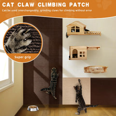 Sofa protection in action shields upholstery from cat claws.