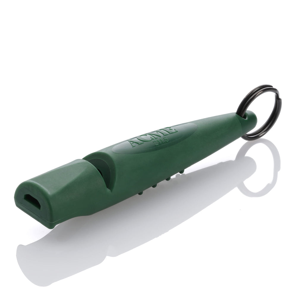 ACME Alpha 211.5 whistle with ergonomic grip for comfortable training.