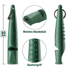 ACME Alpha 211.5 long-range whistle ideal for recall at distance.