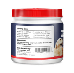 Cat-friendly Geneflora probiotic bottle with gluten-free ingredients for safe use