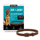 ACTIVPHY Hip and Joint Mobility Collar on a dog for easier movement.