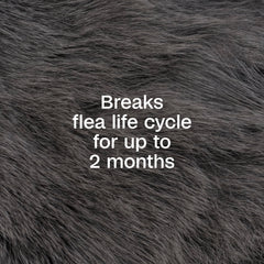 ADAMS Plus on dogs and cats, safe for pets over 10 weeks.