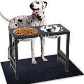 ADENGL metal elevated dog bowl stand β sturdy height for tall breeds during meals