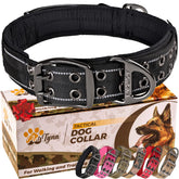 ADITYNA heavy-duty dog collar with handle for secure control during walks