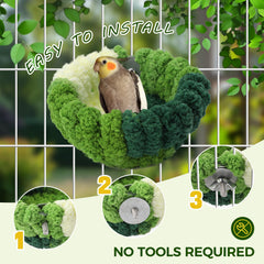 Admaison nest easy to install with included hardware for secure attachment