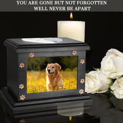 ADMLC pet urn bottom screws secure ashes safely and respectfully