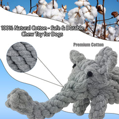 ADUCK giraffe rope dog toy designed for tugging, chewing, and engaging training sessions.