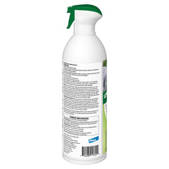 Advantage Cat Flea Spray demonstrates 360-degree coverage for even treatment.