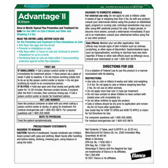 Advantage II Kitten fleas-killed-on-contact helps reduce indoor flea exposure.