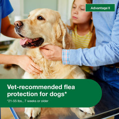 Advantage II Large Dog fragrance-free formula for sensitive skin