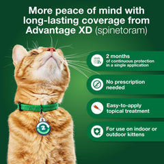 Advantage XD provides eight weeks of protection per dose
