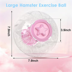 Advantez crystal-clear 7.9-inch ball offers clear visibility during exercise.