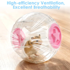 Advantez 7.9-inch ball with smooth inner edges protects tiny paws.