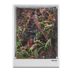 ADVINCI Reptile Terrarium side view showing compact footprint for small spaces.
