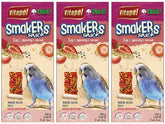 A&E Cage Co. Smackers strawberry parakeet treat stick close-up for tasty enrichment