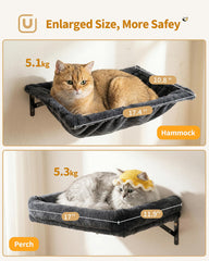 Aechonow sturdy brackets support up to 50 lbs for secure lounging.