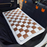 AEEISHOMEREFORM backseat pet bed mat offers cozy seating on car rides