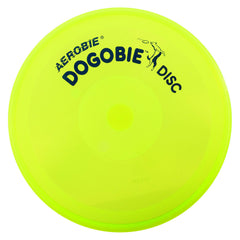 Aerobie Dogobie Disc demonstrates aerodynamic design for accurate throws