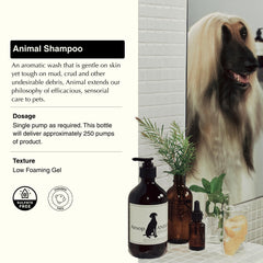 Aesop Pet Shampoo pump-dispense enables easy, mess-free grooming