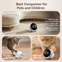 AEZ Pet Camera auto-recharge dock ensuring uninterrupted surveillance