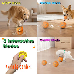 Affiuya ball in mixed mode combines bouncing and rolling for variety.