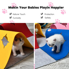 AFLIFLI cat tunnel foldable design for easy transport