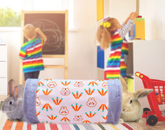 AFYHH collapsible pet tunnel for easy transport and storage